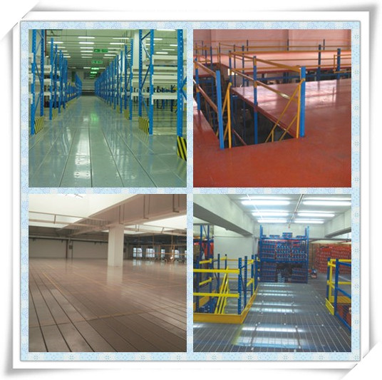 Racks de mezzanine à plusieurs niveaux en acier Racks de mezzanine à plusieurs niveaux en acier