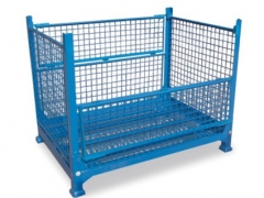 Cage en treillis métallique pour charges lourdes d'entrepôt