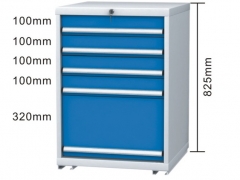 Armoire de rangement en acier d'entrepôt