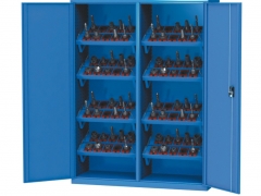 Armoire porte-outils à double porte pour atelier
