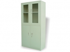 Armoire de bureau en acier et porte en verre OEM