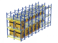 Rack de gravité de stockage d'entrepôt de haute qualité